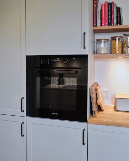 Tvis Køkken Forest og Frame rammelåge i kanvas farve