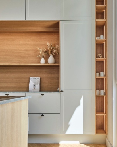 Forest fingertappede egetræsskuffer fra Tvis Køkken