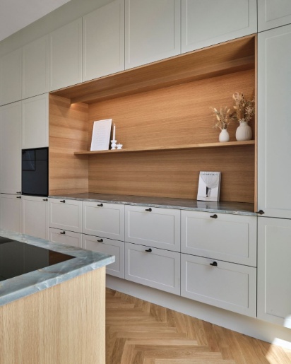 Forest fingertappede egetræsskuffer fra Tvis Køkken