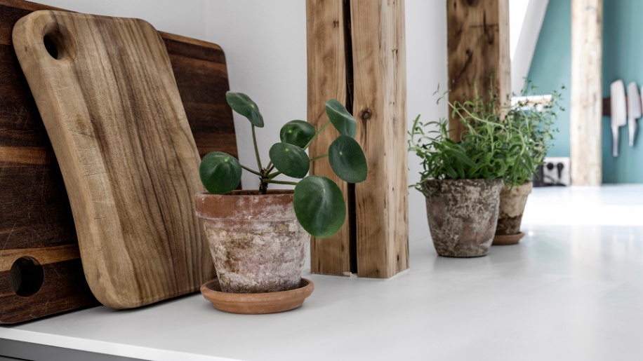 Future i stålgrå fra Tvis Køkken