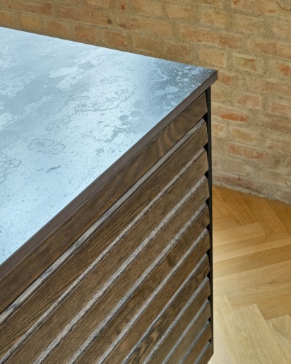 M-line mørk eg fra Tvis Køkken