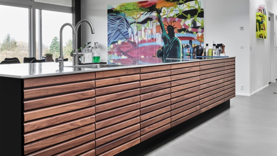 Valnød M-line fra Tvis Køkken