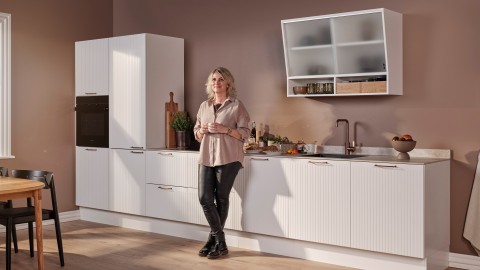 KØKKEN MED EN ELEGANT CHARME