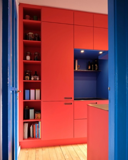 Plain køkken i specialfarve fra Tvis Køkken