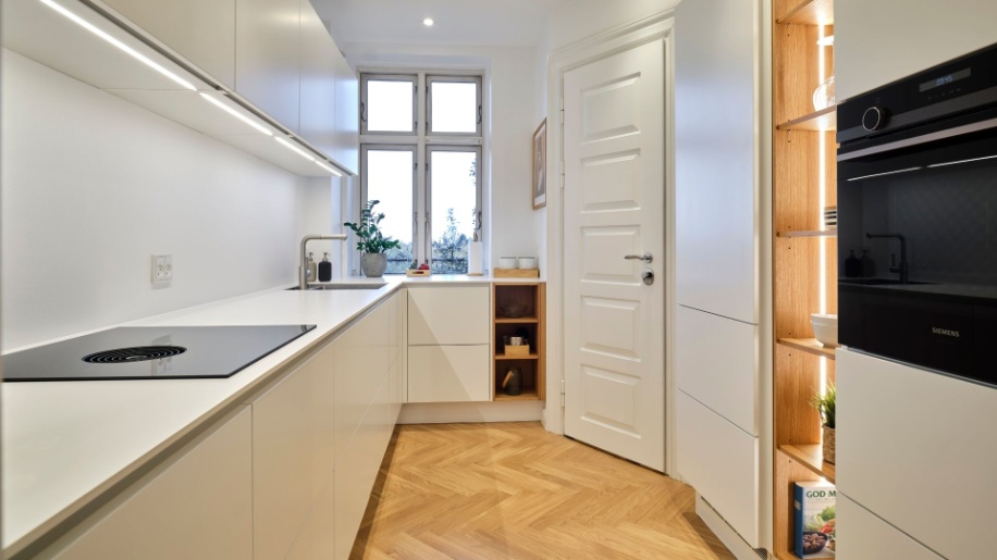 T-Line hvid køkken fra Tvis Køkken