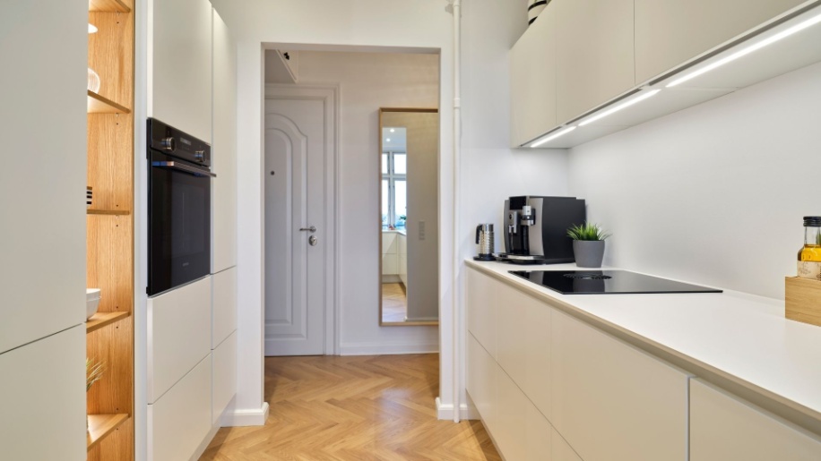 T-Line hvid køkken fra Tvis Køkken