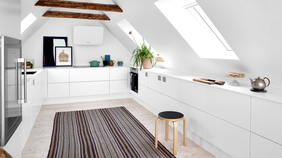 Vision køkken med laminat fra Tvis Køkken