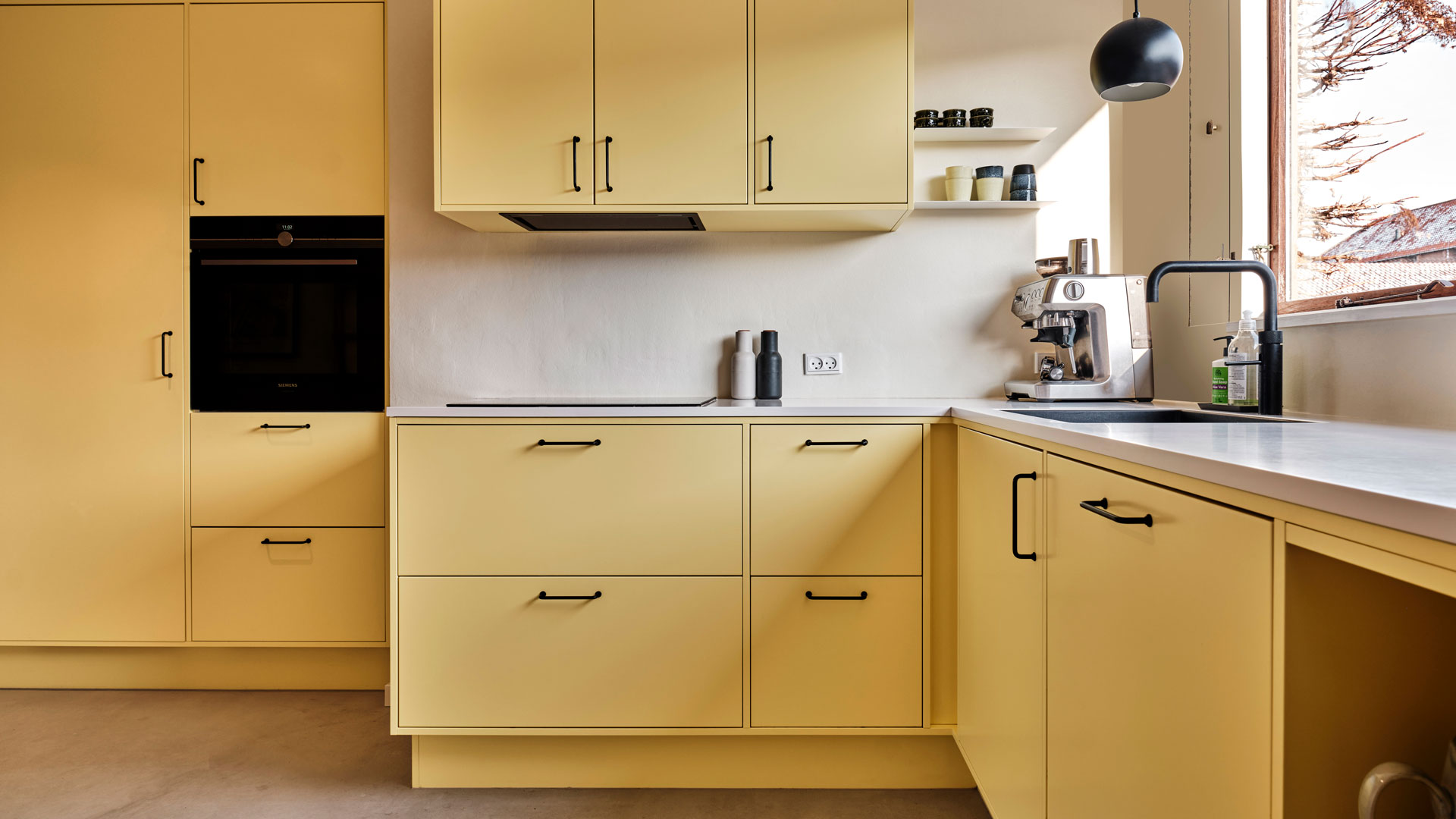 Hvid coretop bordplade